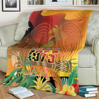 Papua New Guinea Independence Day Blanket One People One Nation One Country