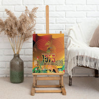 Papua New Guinea Independence Day Canvas Wall Art One People One Nation One Country