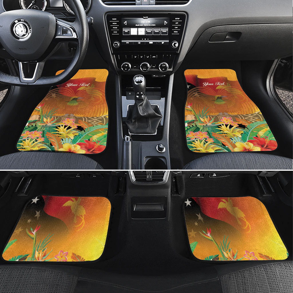 Personalised Papua New Guinea Independence Day Car Mats One People One Nation One Country