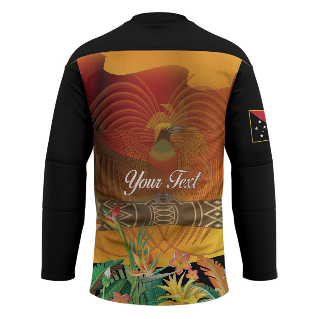 Personalised Papua New Guinea Independence Day Hockey Jersey One People One Nation One Country