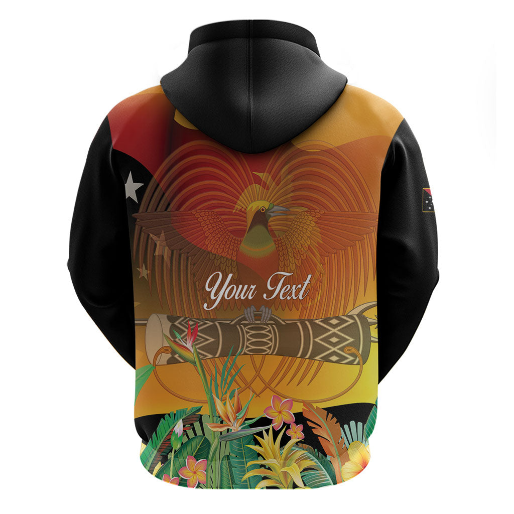 Personalised Papua New Guinea Independence Day Hoodie One People One Nation One Country
