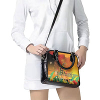 Papua New Guinea Independence Day Shoulder Handbag One People One Nation One Country