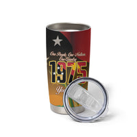 Personalised Papua New Guinea Independence Day Tumbler Cup One People One Nation One Country