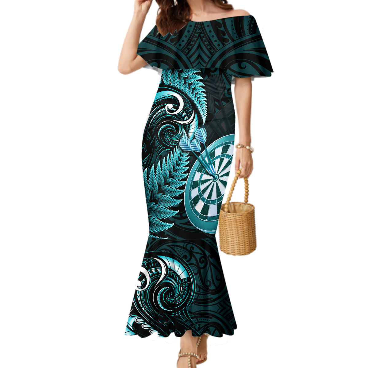 new-zealand-darts-mermaid-dress-happiness-is-a-tight-threesome-maori-turquoise