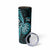 New Zealand Darts Skinny Tumbler Happiness Is A Tight Threesome Maori Turquoise