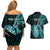 personalised-new-zealand-darts-couples-matching-off-shoulder-short-dress-and-hawaiian-shirt-happiness-is-a-tight-threesome-maori-turquoise