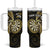 Personalised New Zealand Darts Tumbler With Handle Happiness Is A Tight Threesome Maori Gold