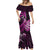 New Zealand Darts Mermaid Dress Happiness Is A Tight Threesome Maori Pink LT14 - Polynesian Pride