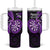 New Zealand Darts Tumbler With Handle Happiness Is A Tight Threesome Maori Purple