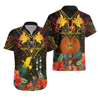 Papua New Guinea Manus Province Hawaiian Shirt Papua Niugini Coat Of Arms With Flag Style LT14 - Polynesian Pride