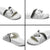 Custom New Zealand Silver Fern Football Slide Sandals Go Aotearoa Grunge White - Polynesian Pride