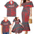 Custom New Caledonia Football Family Matching Mermaid Dress and Hawaiian Shirt Allez Les Cagous Grey Version - Polynesian Pride