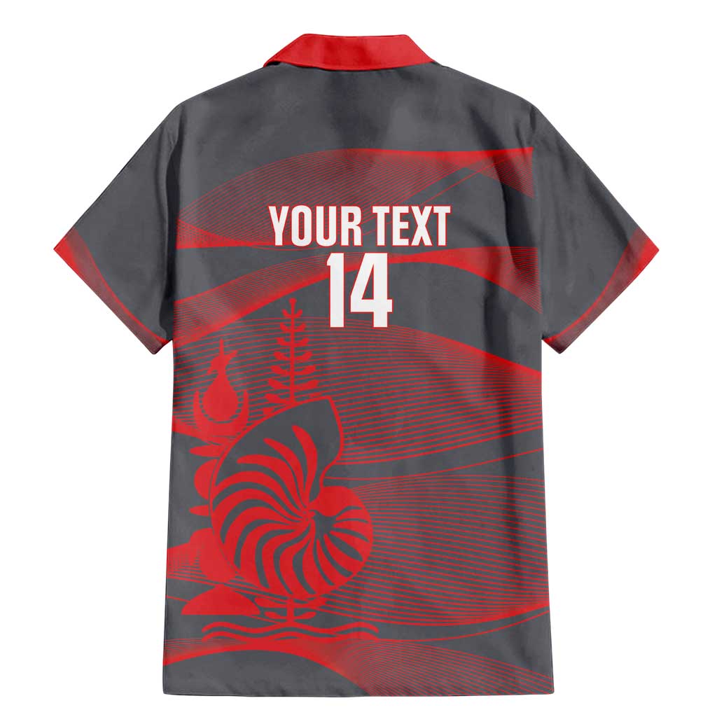 Custom New Caledonia Football Family Matching Mermaid Dress and Hawaiian Shirt Allez Les Cagous Grey Version LT14 - Polynesian Pride