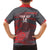 Custom New Caledonia Football Family Matching Off Shoulder Short Dress and Hawaiian Shirt Allez Les Cagous Grey Version - Polynesian Pride