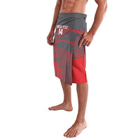 Custom New Caledonia Football Lavalava Allez Les Cagous Grey Version - Polynesian Pride