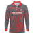 Custom New Caledonia Football Long Sleeve Polo Shirt Allez Les Cagous Grey Version - Polynesian Pride