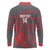 Custom New Caledonia Football Long Sleeve Polo Shirt Allez Les Cagous Grey Version - Polynesian Pride