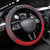 New Caledonia Football Steering Wheel Cover Allez Les Cagous Grey Version - Polynesian Pride