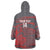 Custom New Caledonia Football Wearable Blanket Hoodie Allez Les Cagous Grey Version - Polynesian Pride