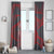 Custom New Caledonia Football Window Curtain Allez Les Cagous Grey Version - Polynesian Pride