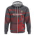 Custom New Caledonia Football Zip Hoodie Allez Les Cagous Grey Version - Polynesian Pride