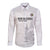 Custom New Caledonia Football Long Sleeve Button Shirt Allez Les Cagous White Version - Polynesian Pride