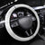 New Caledonia Football Steering Wheel Cover Allez Les Cagous White Version - Polynesian Pride