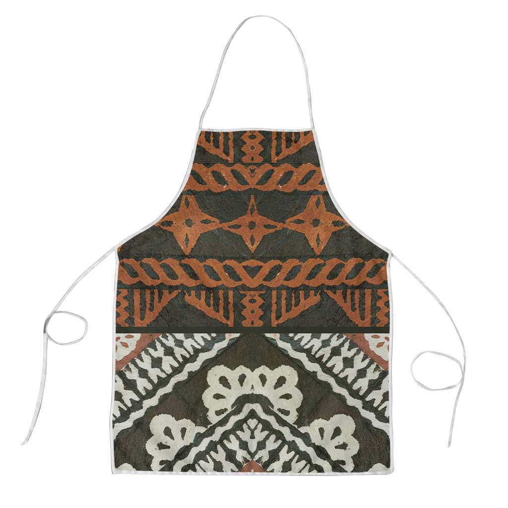 Bula Fiji Tapa Apron Fijian Masi Vintage Vibes - Polynesian Pride