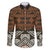 Bula Fiji Tapa Family Matching Off Shoulder Short Dress and Hawaiian Shirt Fijian Masi Vintage Vibes - Polynesian Pride