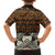Bula Fiji Tapa Family Matching Short Sleeve Bodycon Dress and Hawaiian Shirt Fijian Masi Vintage Vibes - Polynesian Pride