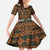 Bula Fiji Tapa Family Matching Short Sleeve Bodycon Dress and Hawaiian Shirt Fijian Masi Vintage Vibes - Polynesian Pride