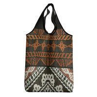 Bula Fiji Tapa Grocery Bag Fijian Masi Vintage Vibes - Polynesian Pride