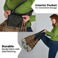 Bula Fiji Tapa Grocery Bag Fijian Masi Vintage Vibes - Polynesian Pride