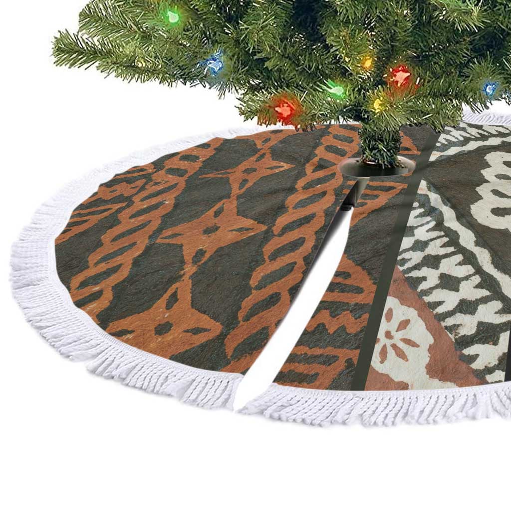 Bula Fiji Tapa Tree Skirt Fijian Masi Vintage Vibes - Polynesian Pride