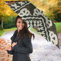 Bula Fiji Tapa Umbrella Fijian Masi Vintage Vibes - Polynesian Pride