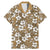 Kuvui Bula Fiji Family Matching Mermaid Dress and Hawaiian Shirt Fijian Tapa Seamless Hibiscus - Polynesian Pride