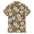 Kuvui Bula Fiji Family Matching Short Sleeve Bodycon Dress and Hawaiian Shirt Fijian Tapa Seamless Hibiscus - Polynesian Pride