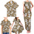 Kuvui Bula Fiji Family Matching Tank Maxi Dress and Hawaiian Shirt Fijian Tapa Seamless Hibiscus - Polynesian Pride