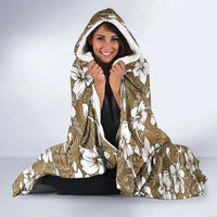 Kuvui Bula Fiji Hooded Blanket Fijian Tapa Seamless Hibiscus LT14 - Polynesian Pride