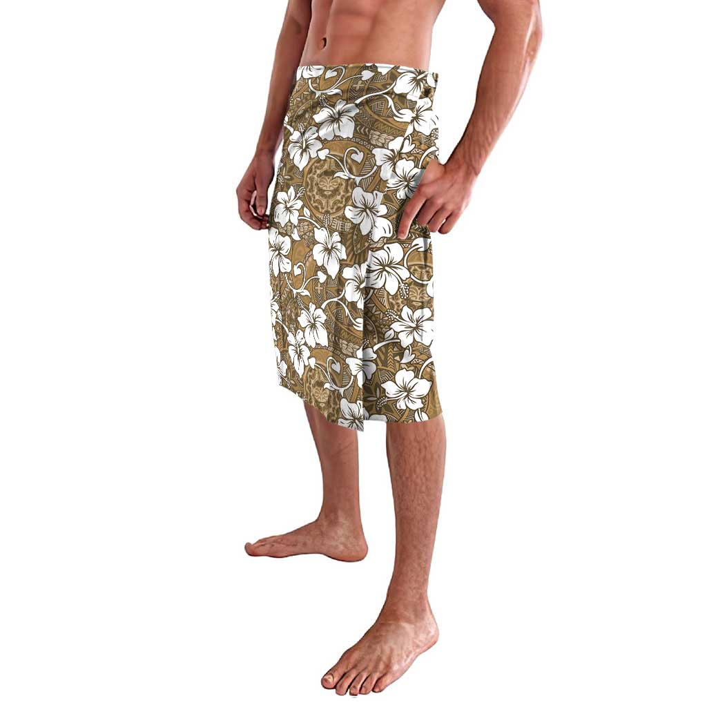 Kuvui Bula Fiji Lavalava Fijian Tapa Seamless Hibiscus LT14 - Polynesian Pride