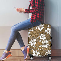 Kuvui Bula Fiji Luggage Cover Fijian Tapa Seamless Hibiscus LT14 - Polynesian Pride