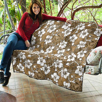 Kuvui Bula Fiji Quilt Fijian Tapa Seamless Hibiscus - Polynesian Pride