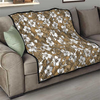 Kuvui Bula Fiji Quilt Fijian Tapa Seamless Hibiscus - Polynesian Pride