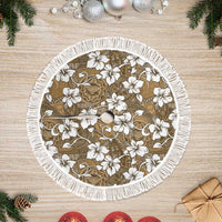 Kuvui Bula Fiji Tree Skirt Fijian Tapa Seamless Hibiscus - Polynesian Pride