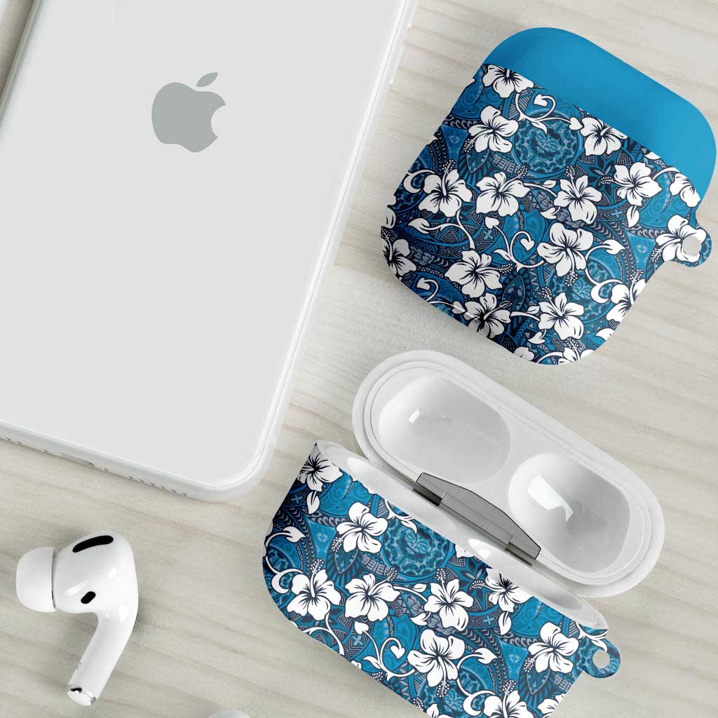 Karakarawa Bula Fiji AirPods Case Fijian Tapa Seamless Hibiscus - Polynesian Pride