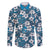 Karakarawa Bula Fiji Family Matching Long Sleeve Bodycon Dress and Hawaiian Shirt Fijian Tapa Seamless Hibiscus - Polynesian Pride