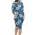 Karakarawa Bula Fiji Family Matching Long Sleeve Bodycon Dress and Hawaiian Shirt Fijian Tapa Seamless Hibiscus - Polynesian Pride