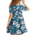 Karakarawa Bula Fiji Family Matching Short Sleeve Bodycon Dress and Hawaiian Shirt Fijian Tapa Seamless Hibiscus - Polynesian Pride
