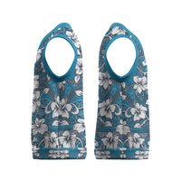 Karakarawa Bula Fiji Christmas Knitted V-Neck Vest Fijian Tapa Seamless Hibiscus - Polynesian Pride