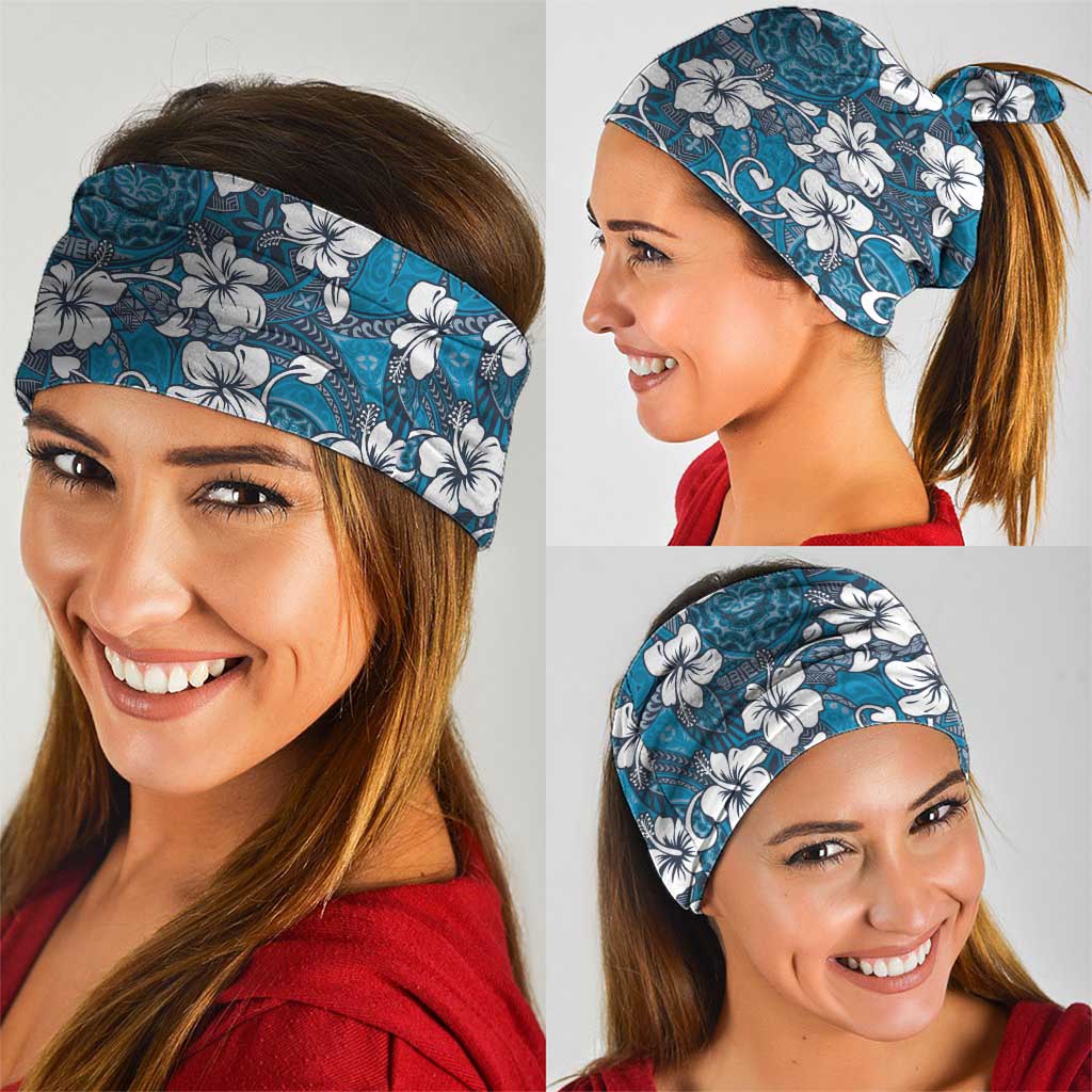 Karakarawa Bula Fiji Neck Gaiter Fijian Tapa Seamless Hibiscus - Polynesian Pride